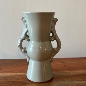 Vintage Red Wing Art Deco Style Pottery Vase.